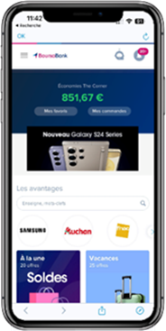 Ecran mobile de l'offre The Corner