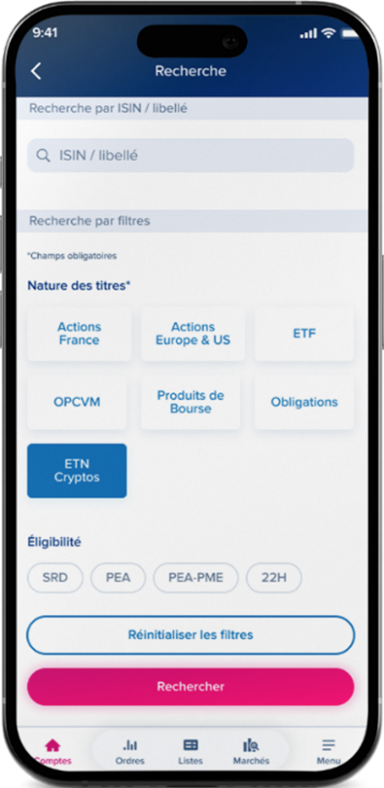 Visuel parcours mobile BoursoBank