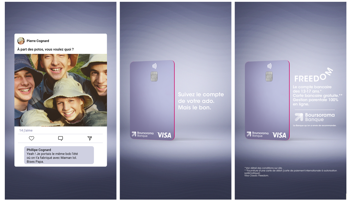 Visuel campagne de communication Freedom